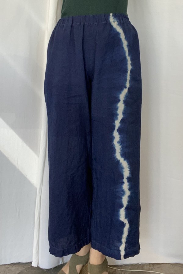 琉球藍 Easy pants